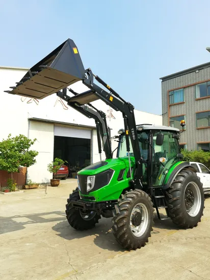 120HP 4X4 La agricultura china gran máquina para la agricultura Tractor usado Agricola De 4WD 120 HP Farmtrac Venta de tractores agrícolas